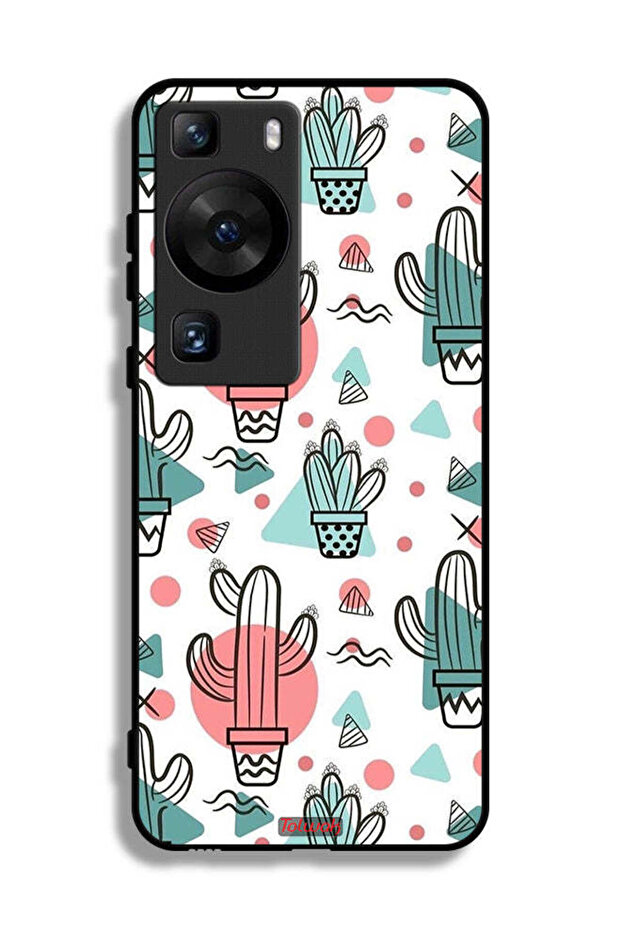 غطاء حماية لهاتف هواوي P60 Pro بلون الصبار
