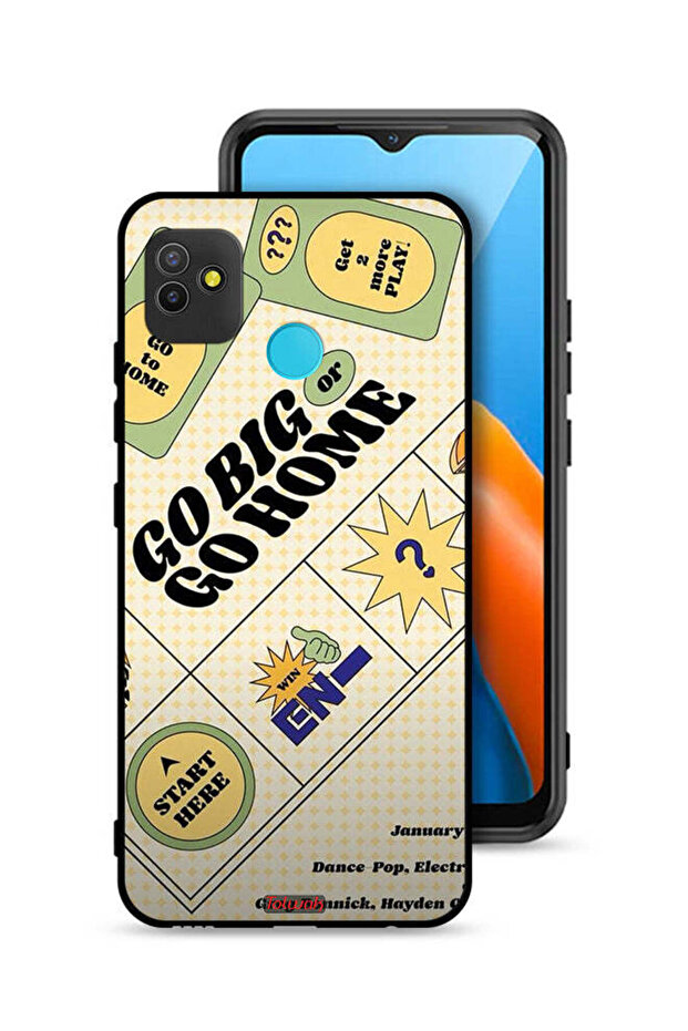 Tecno Pop 5 Protective Case Cover Go Big Or Go Home