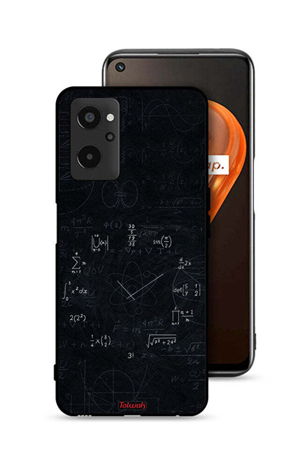 Realme 9i 4G Protective Case Cover Maths Clock