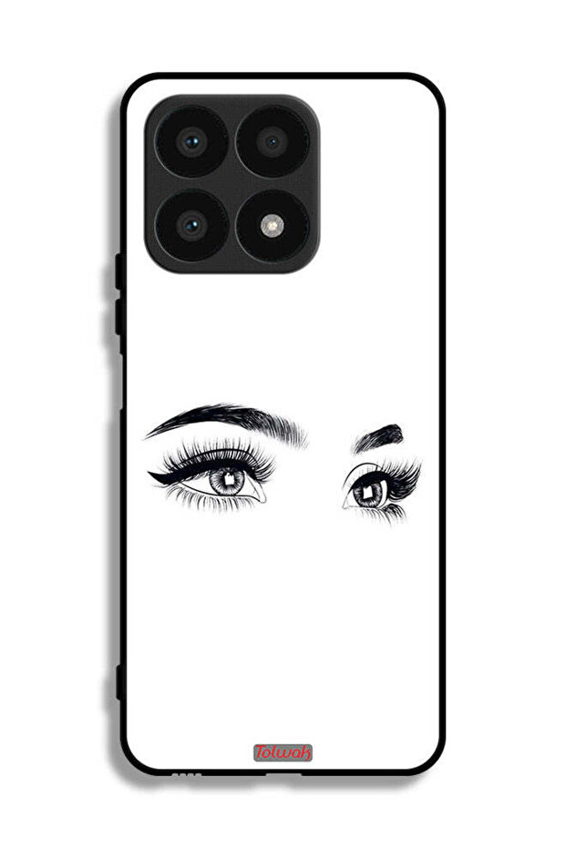 Honor X8a Protective Case Cover Eyes Art