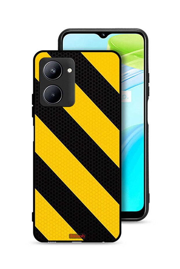 غطاء حماية لهاتف Realme C33 بنمط منقط - 1