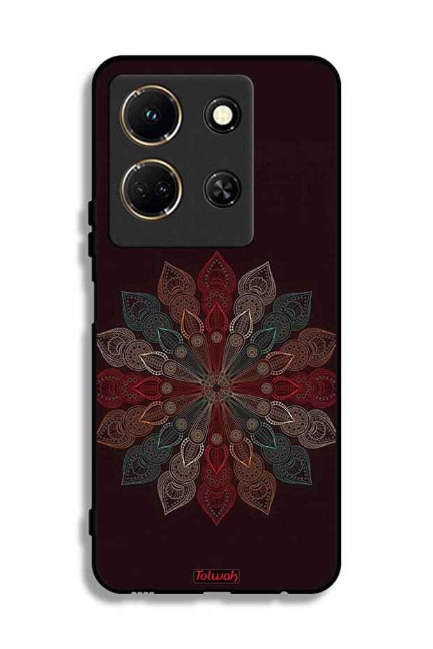 Infinix Note 30 Protective Case Cover Mandala Flower Art