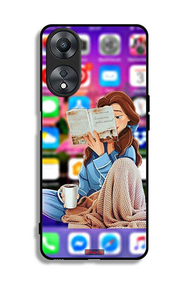 غطاء حماية لهاتف Oppo A58 5G - قراءة