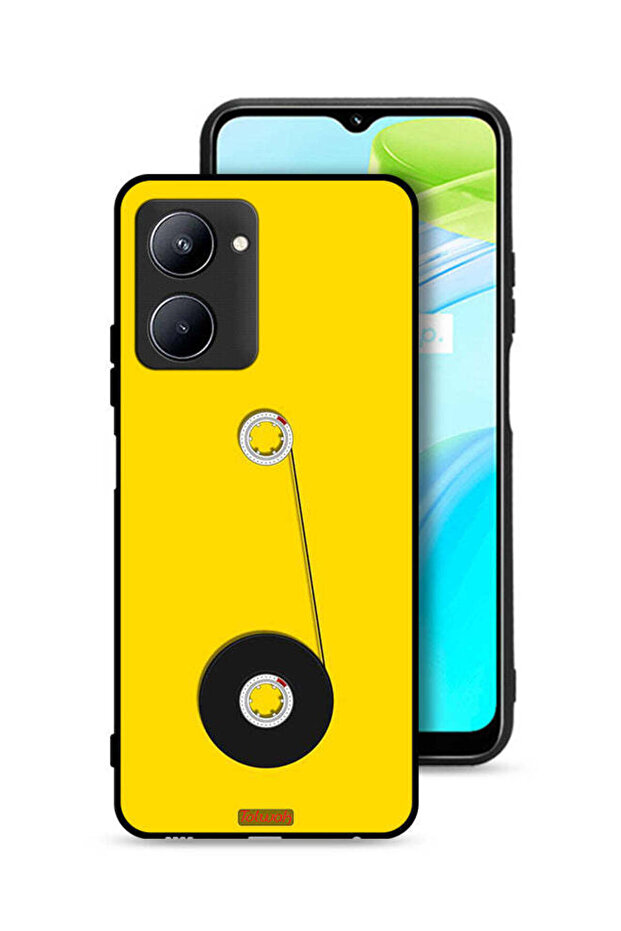 غطاء حماية Realme C33 - تصميم عجلة الكاسيت