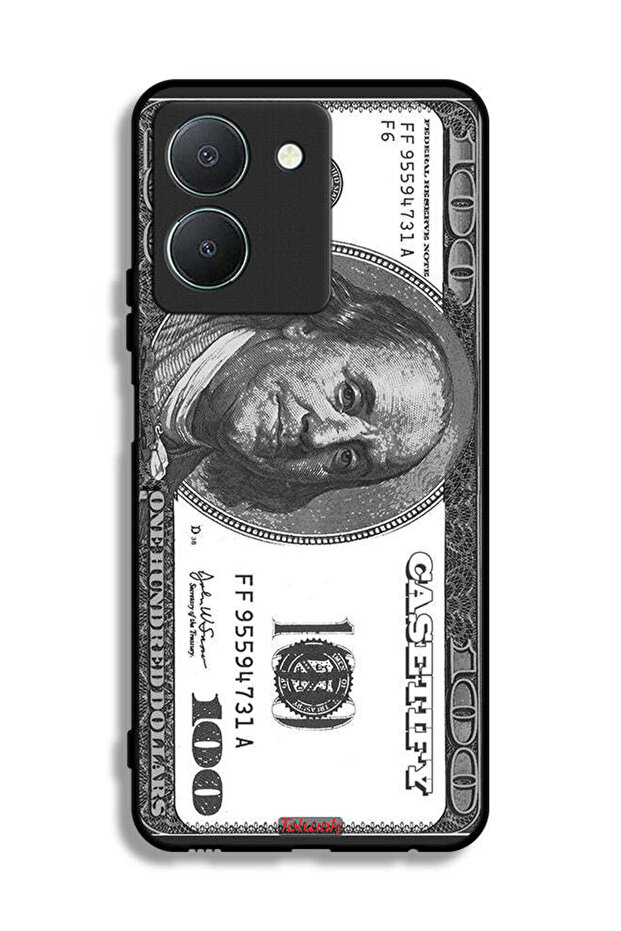 Vivo Y36 4G Protective Case Cover Dollar Pattern