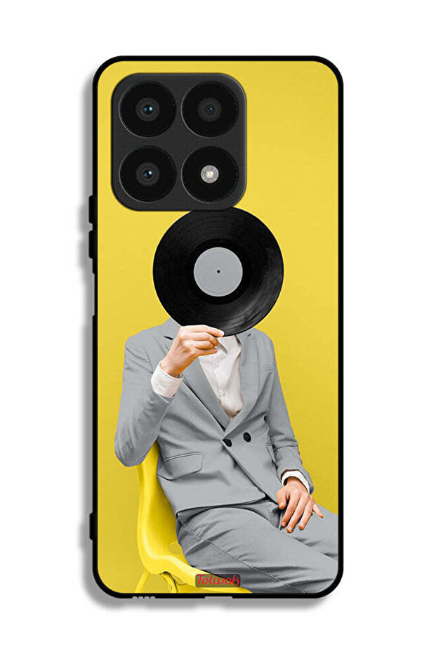 غطاء حماية لهاتف Honor X8a - فن تجريدي دي جي