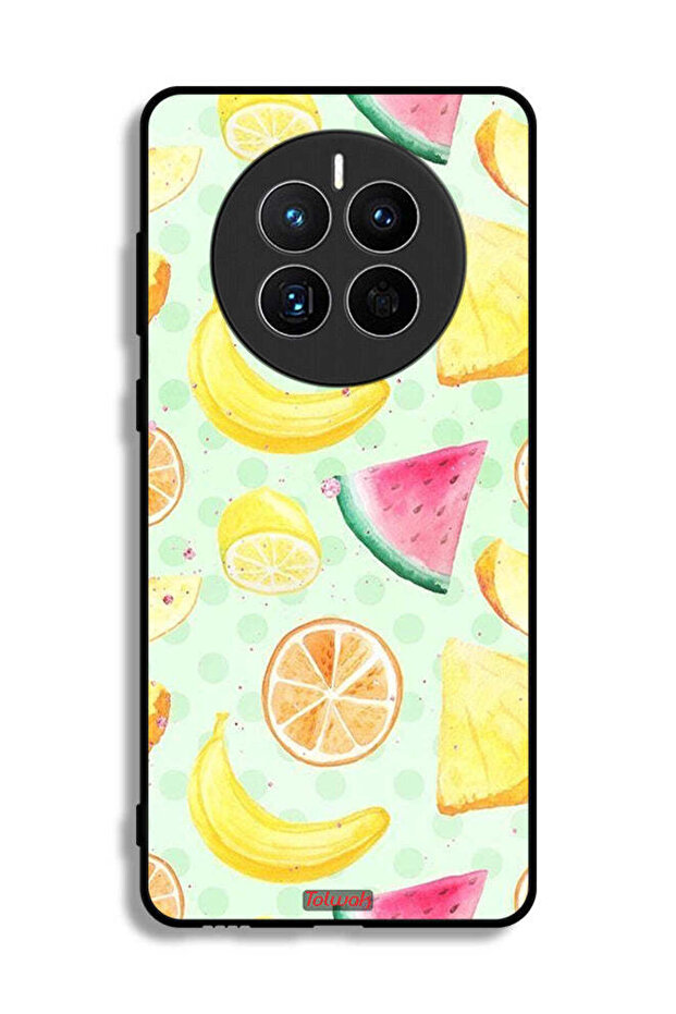 Huawei Mate 50E Protective Case Cover Fruits Watercolor Art