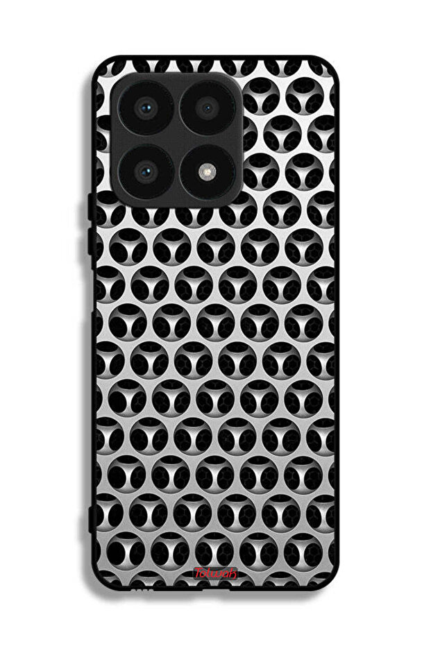 Honor X8a Protective Case Cover Horology Hands Pattern