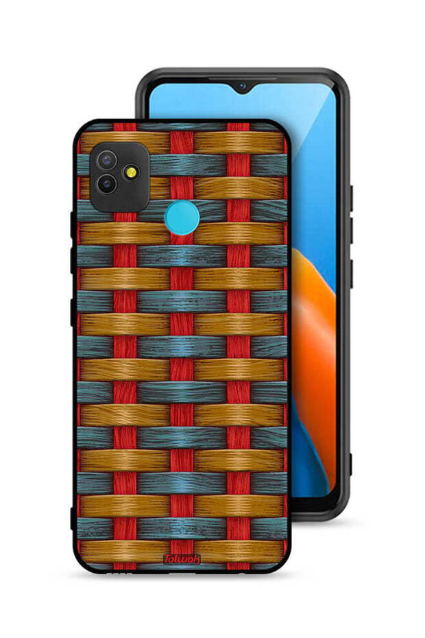 Tecno Pop 5 Protective Case Cover Strips Art Pattern