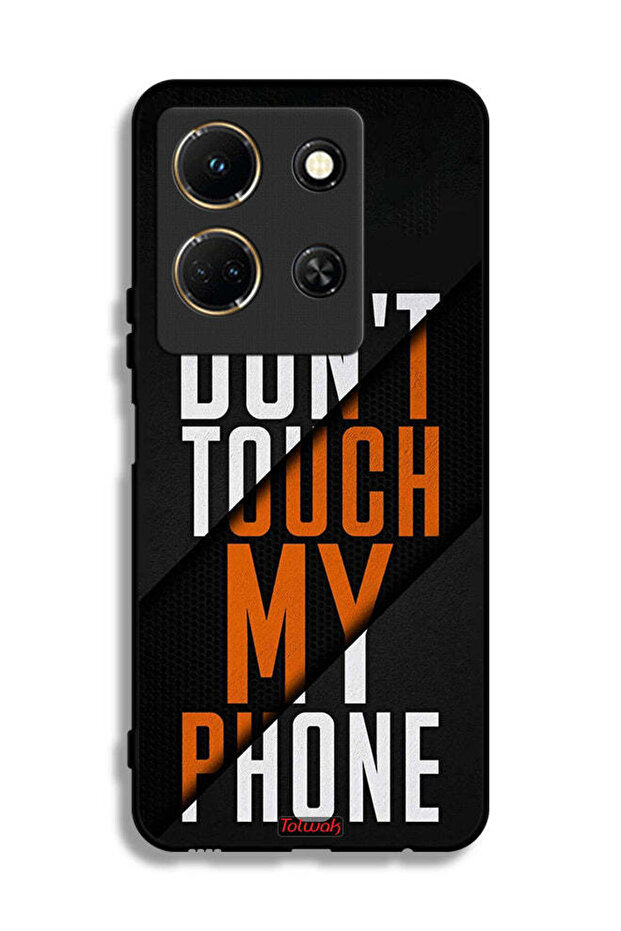 Infinix Note 30 Protective Case Cover Do Not Touch My Phone