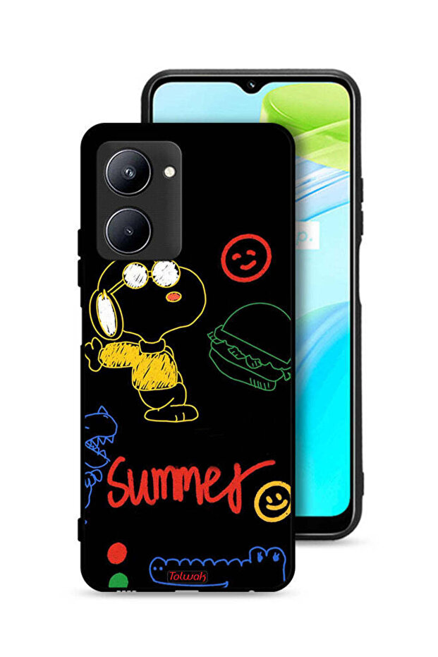 Realme C33 Protective Case Cover Summer Sticker