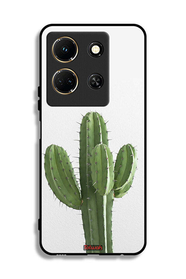 غطاء حماية لهاتف Infinix Note 30 بنقشة نبات الصبار