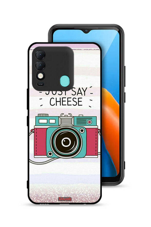 غطاء حماية لهاتف Tecno Spark 8 - Just Say Cheese