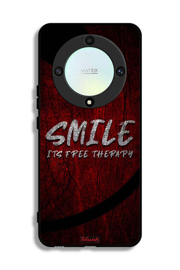 Honor X9a Protective Case Cover Smile Its Free Therapy