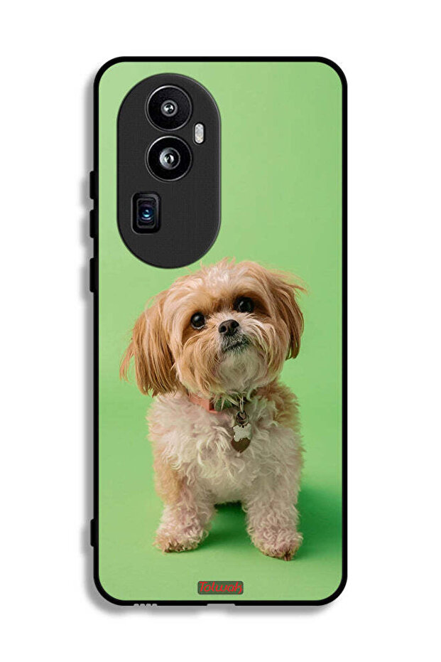 غطاء حماية لهاتف Oppo Reno10 Pro Plus بتصميم جرو لطيف