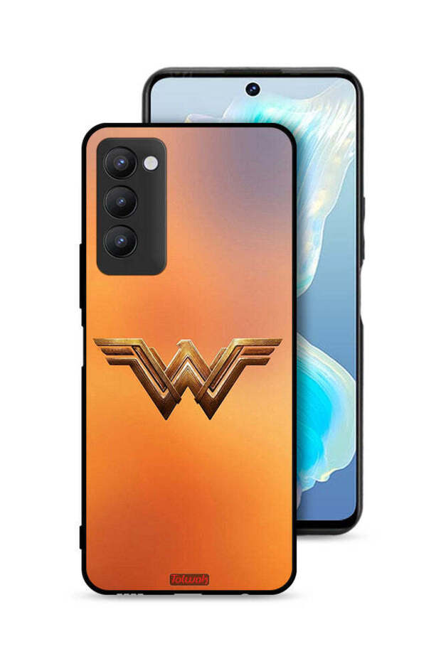 غطاء حماية لهاتف تكنو كامون 18 بشعار Wonder Women