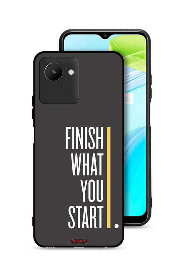 Realme C30s Protective Case Cover Finish What You Start