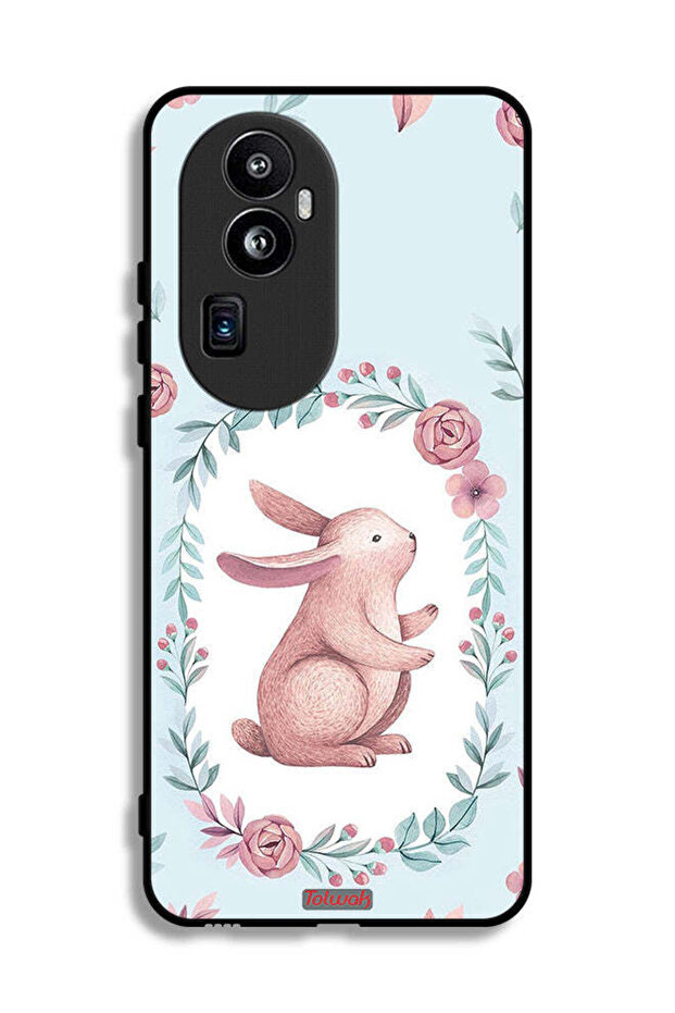 غطاء حماية لهاتف Oppo Reno10 Pro Plus - أرنب