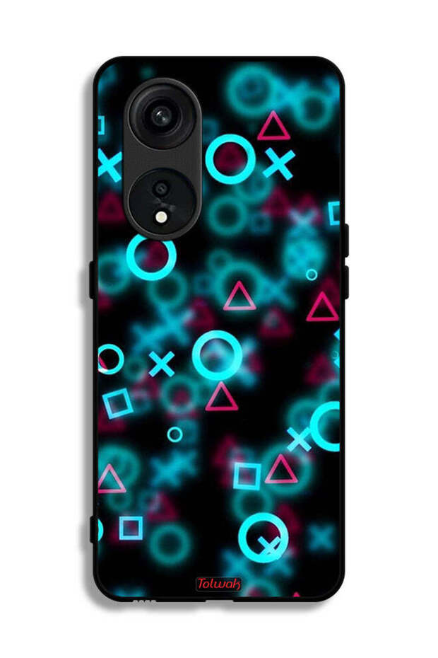 Oppo Reno 8T 5G Protective Case Cover Squid Game Icons Small