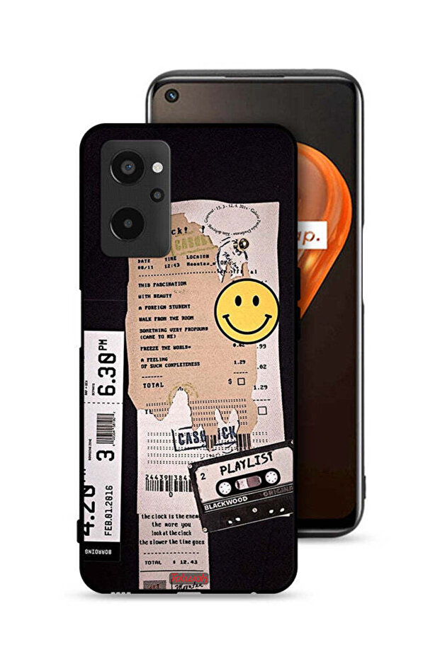 Realme 9i 4G Protective Case Cover Playlist Sticker