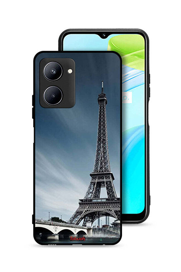 Realme C33 Protective Case Cover Eiffel Tower