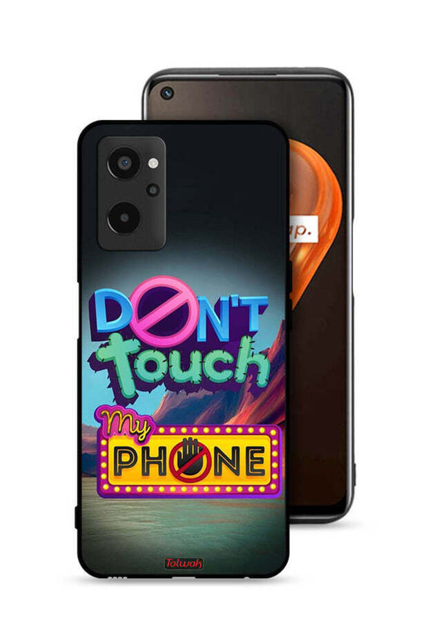 Realme 9i 4G Protective Case Cover Do Not Touch My Phone