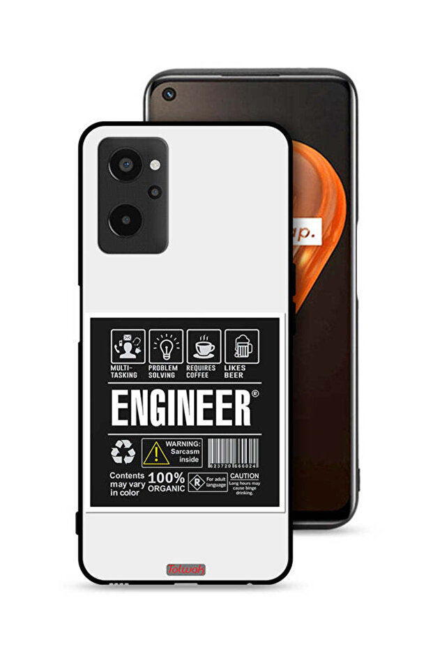 Realme 9i 4G Protective Case Cover Engineer Sticker