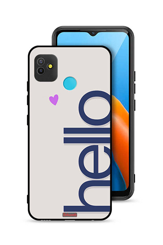 Tecno Pop 5 Protective Case Cover Hello