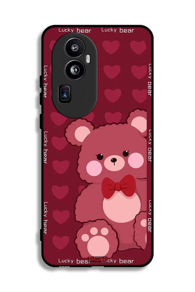 غطاء حماية لهاتف Oppo Reno10 Pro Plus - الدب المحظوظ