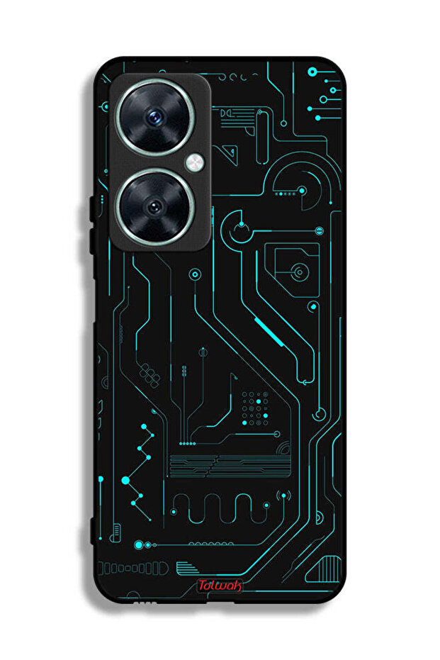 Huawei nova 11i Protective Case Cover Digital Art Circuits Minimalism Multiple Display
