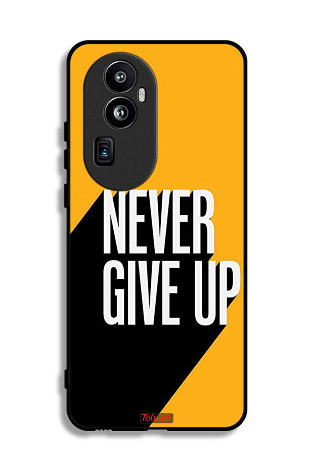 غطاء حماية لهاتف Oppo Reno10 Pro Plus - لا تستسلم أبدًا