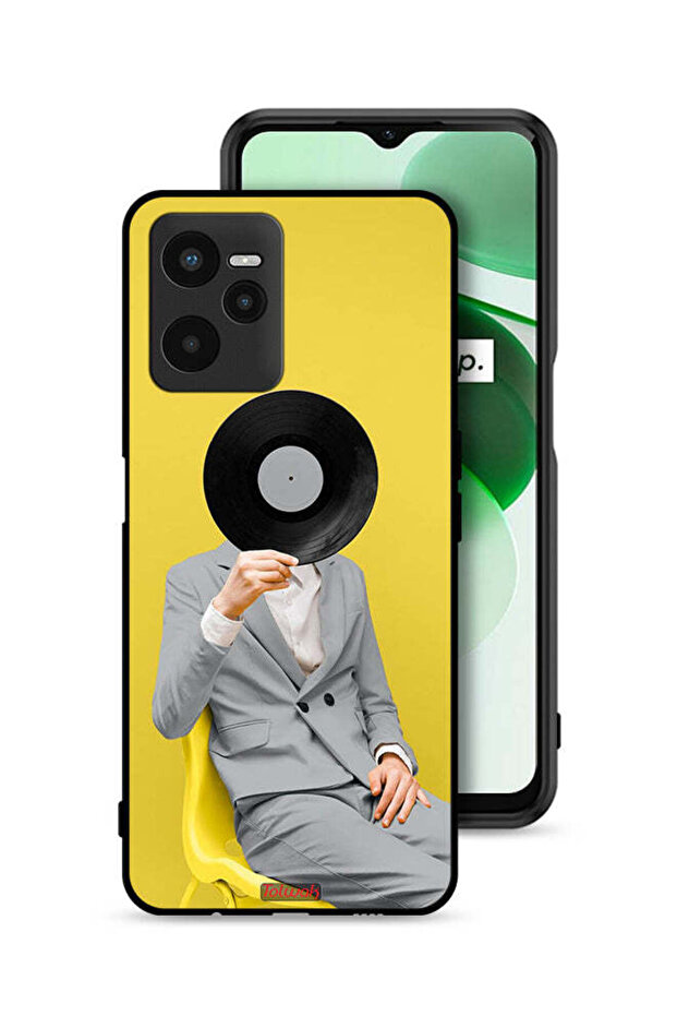 غطاء حماية Realme C35 بتصميم فن تجريدي من دي جي