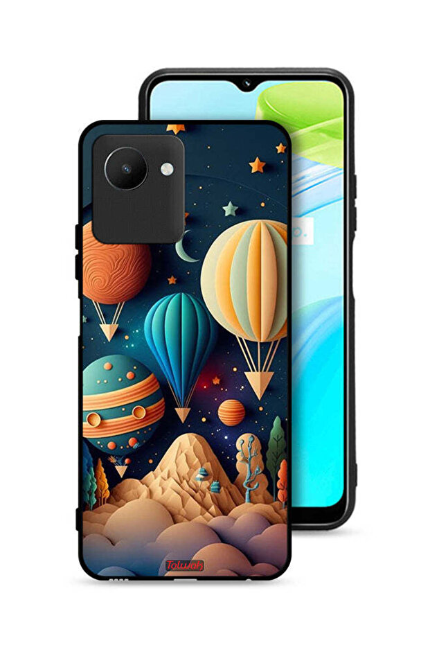 غطاء حماية لهاتف Realme C30s - فن بيراشوت