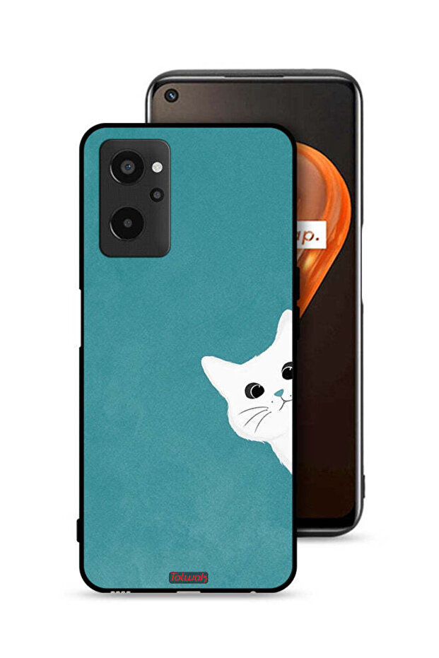 Realme 9i 4G Protective Case Cover Cat Appearing