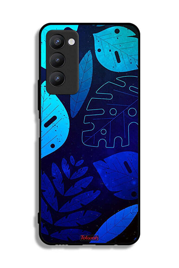 غطاء حماية لهاتف تكنو كامون 18 بنقشة أوراق الشجر - 2