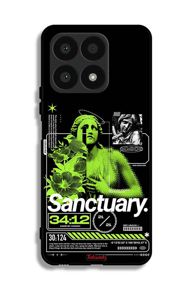 غطاء حماية لهاتف Honor X8a من Sanctuary