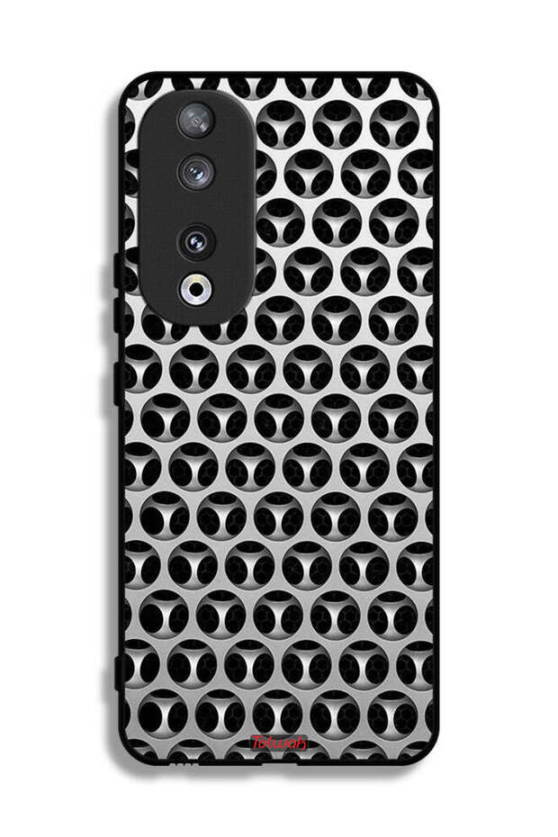 غطاء حماية لهاتف Honor 90 بنقشة عقارب الساعة