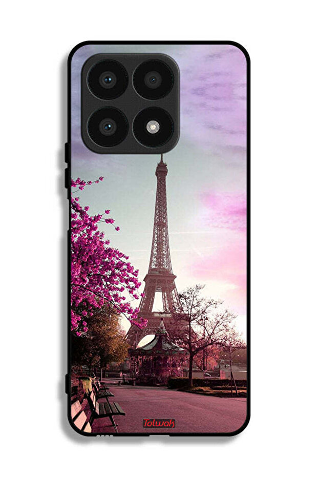 Honor X8a Protective Case Cover Eiffel Tower - 1