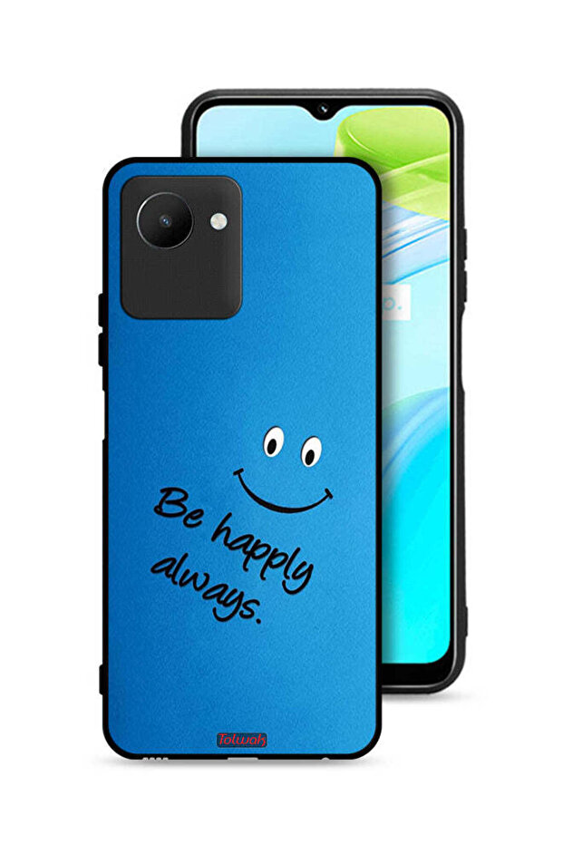 غطاء حماية Realme C30s كن سعيدًا دائمًا