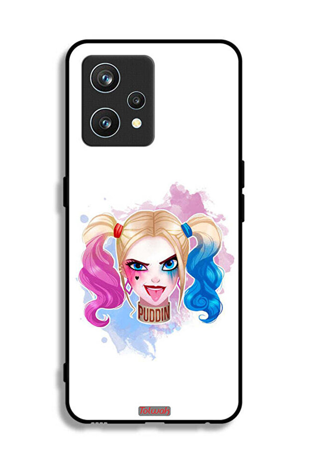 غطاء حماية لهاتف Realme 9 Pro Plus برسومات هارلي كوين