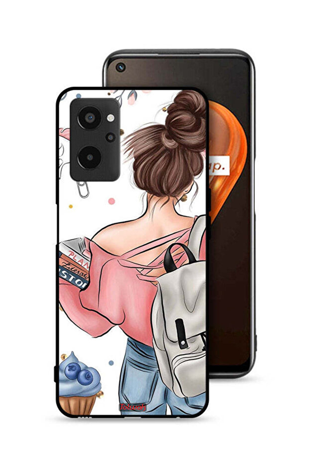Realme 9i 4G Protective Case Cover Books In Hands