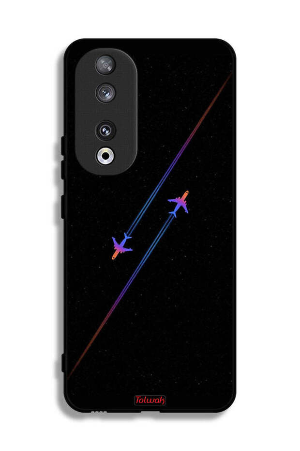 غطاء حماية لهاتف Honor 90 برسومات طائرات
