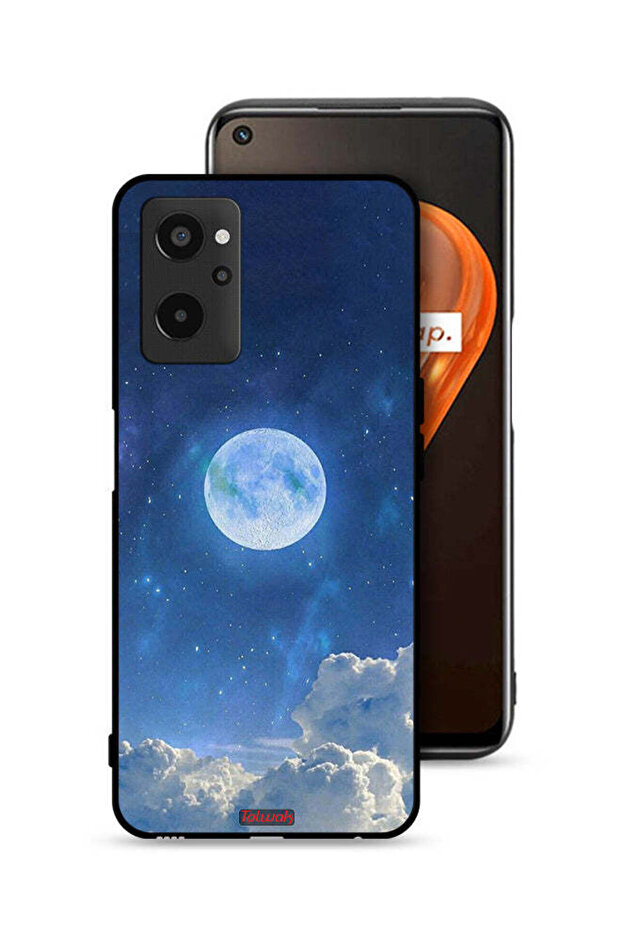 Realme 9i 4G Protective Case Cover Moon Clouds