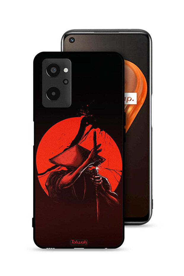 غطاء حماية لهاتف Realme 9i 4G بتصميم محارب السيف