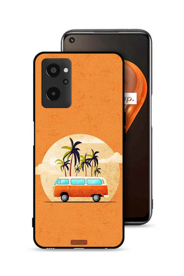 Realme 9i 4G Protective Case Cover Bus Art
