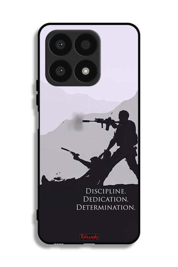 Honor X8a Protective Case Cover Discipline Dedication Determination