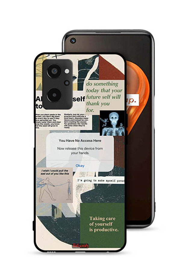 Realme 9i 4G Protective Case Cover Allow Yourself To Grow