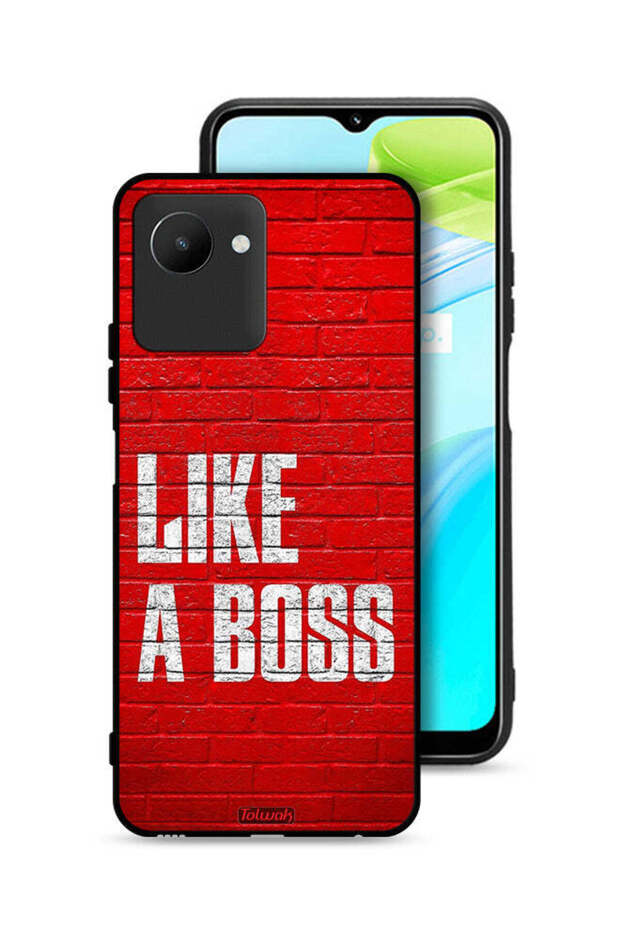 غطاء حماية لهاتف Realme C30s مثل الزعيم