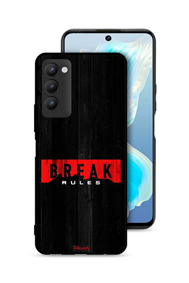 غطاء حماية لهاتف Tecno Camon 18P - كسر القواعد