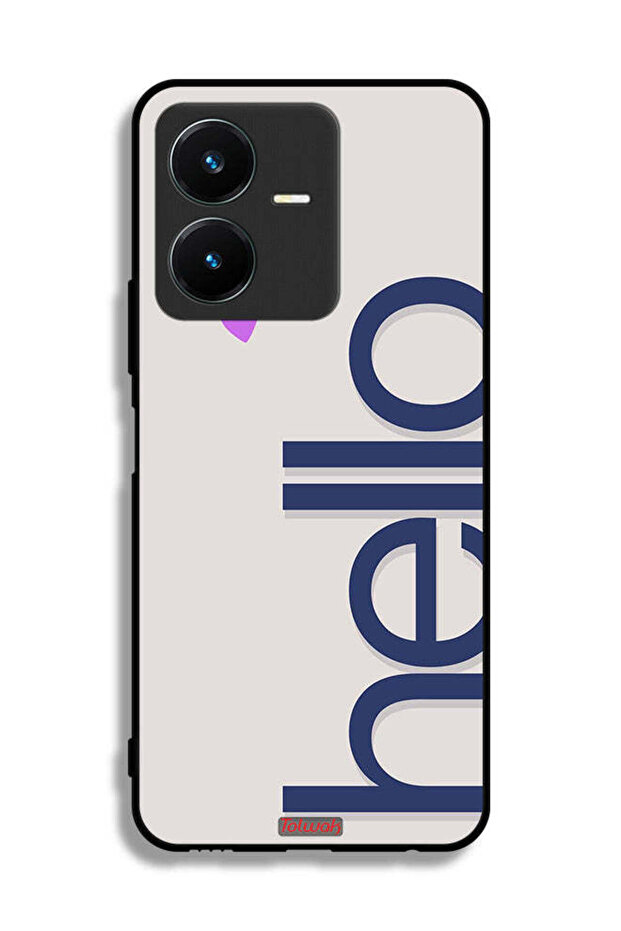 غطاء حماية لهاتف Vivo Y22 - مرحباً
